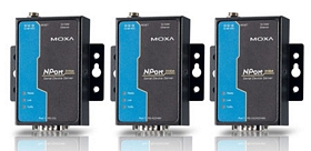 Moxa NPort 5110A-T Seriālais Ethernet serveris